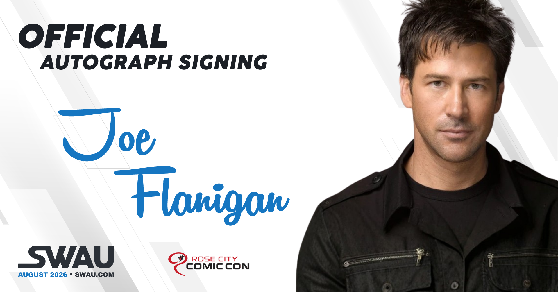 Joe Flanigan Autograph Signing - Rose City Comic Con 2026