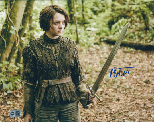 Maisie Williams Signed 11X14 Photo - SWAU Authenticated