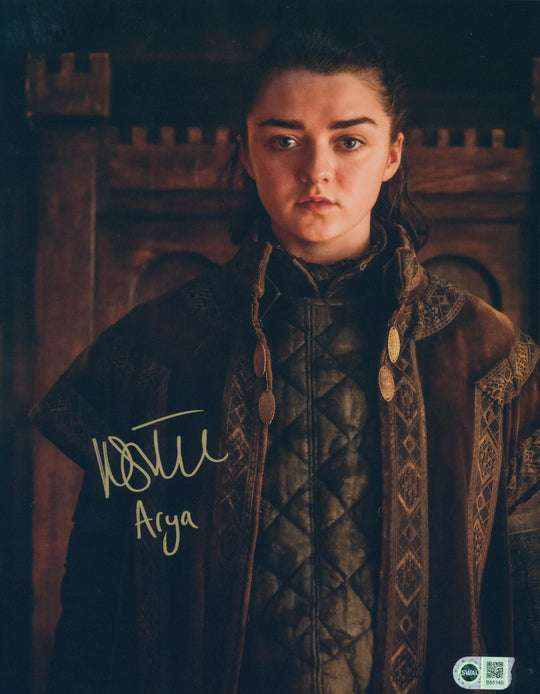 Maisie Williams Signed 11X14 Photo - SWAU Authenticated