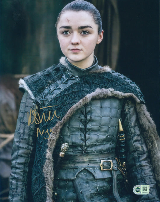 Maisie Williams Signed 11X14 Photo - SWAU Authenticated