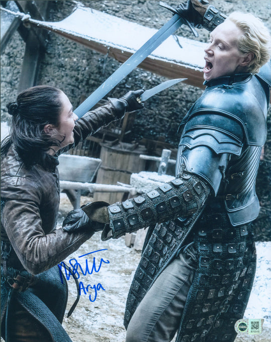Maisie Williams Signed 11X14 Photo - SWAU Authenticated