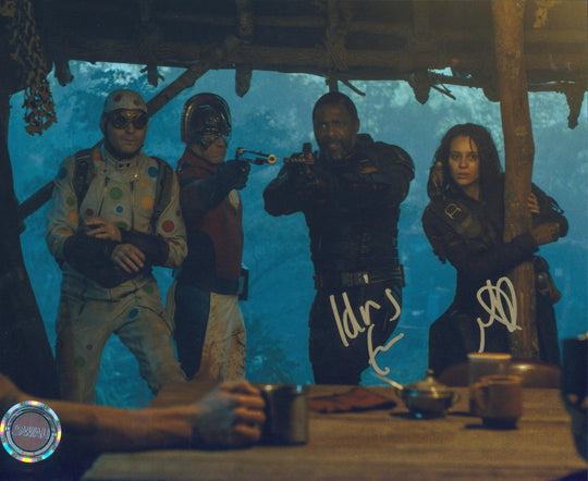 Idris Elba & Daniela Melchior Signed 8x10 Photo - SWAU Authenticated