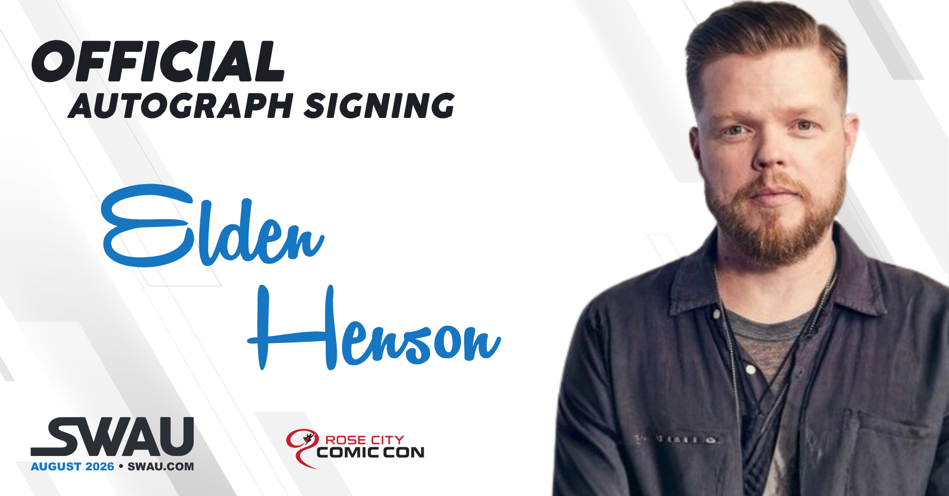 Elden Henson Autograph Signing - Rose City Comic Con 2026