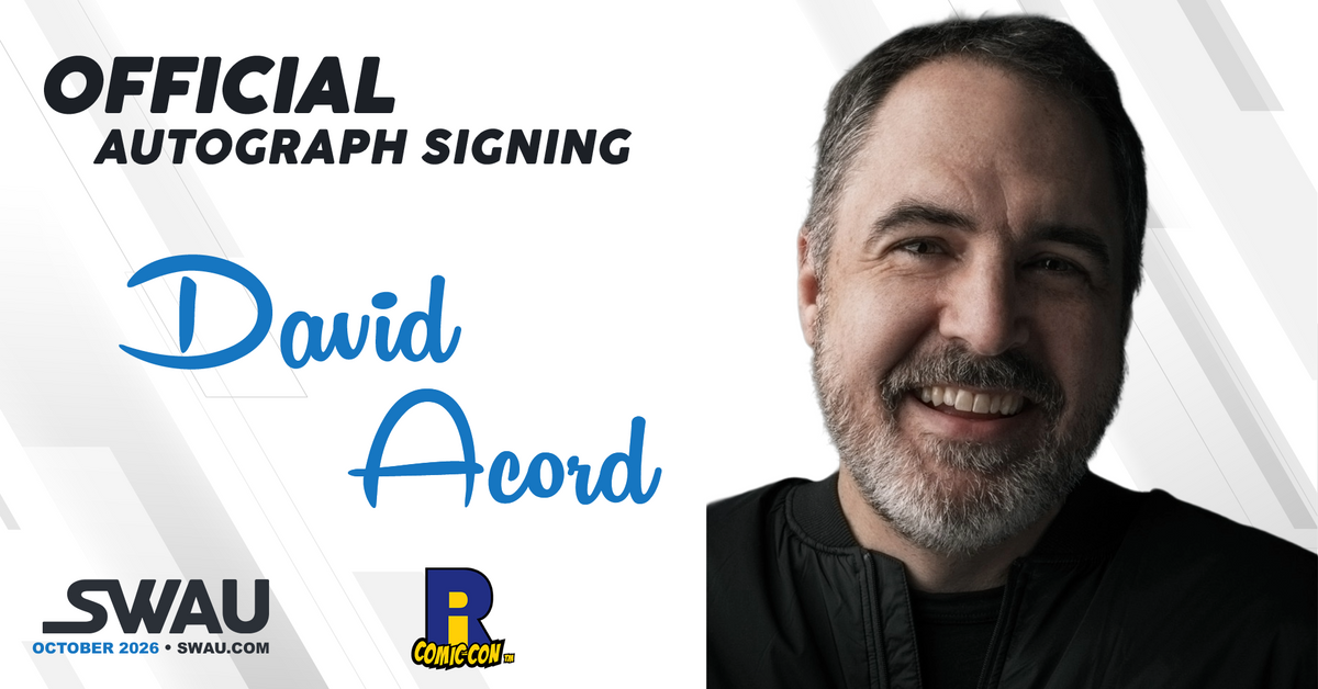 David Acord Autograph Signing - Rhode Island Comic Con 2026