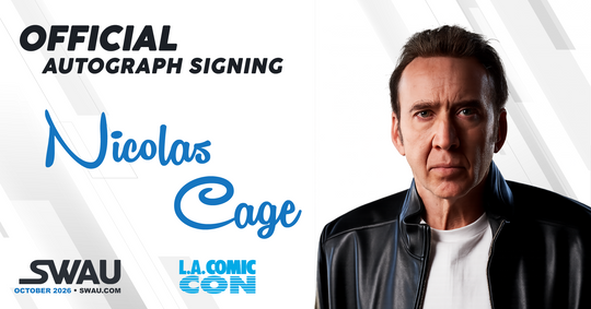 Nicolas Cage Autograph Signing - LACC 2026