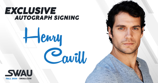 Henry Cavill Autograph Signing