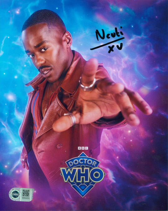 Ncuti Gatwa Signed 8x10 Photo - SWAU Authenticated