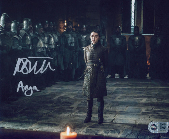 Maisie Williams Signed 8x10 Photo - SWAU Authenticated