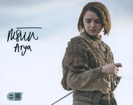 Maisie Williams Signed 8x10 Photo - SWAU Authenticated