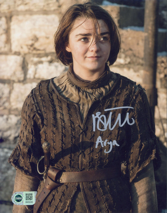 Maisie Williams Signed 8x10 Photo - SWAU Authenticated