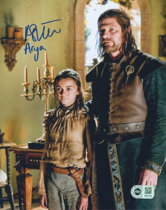 Maisie Williams Signed 8x10 Photo - SWAU Authenticated
