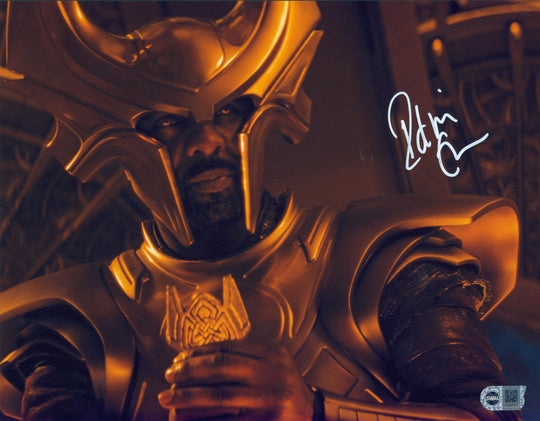 Idris Elba Signed 11x14 Photo - SWAU Authenticated