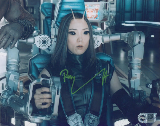 Pom Klementieff Signed 8x10 Photo - SWAU Authenticated