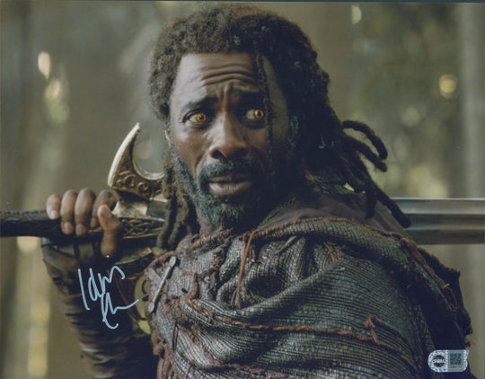 Idris Elba Signed 11x14 Photo - SWAU Authenticated