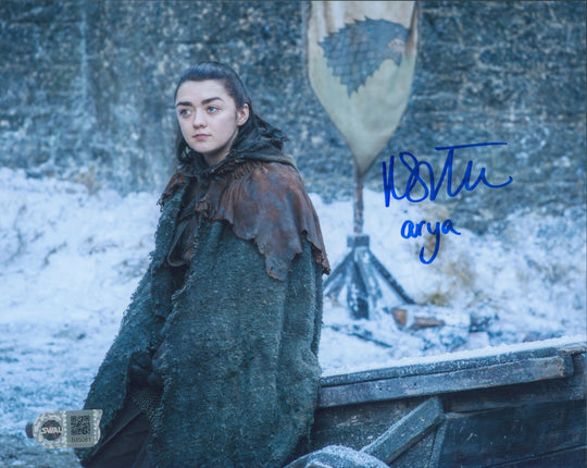 Maisie Williams Signed 8x10 Photo - SWAU Authenticated