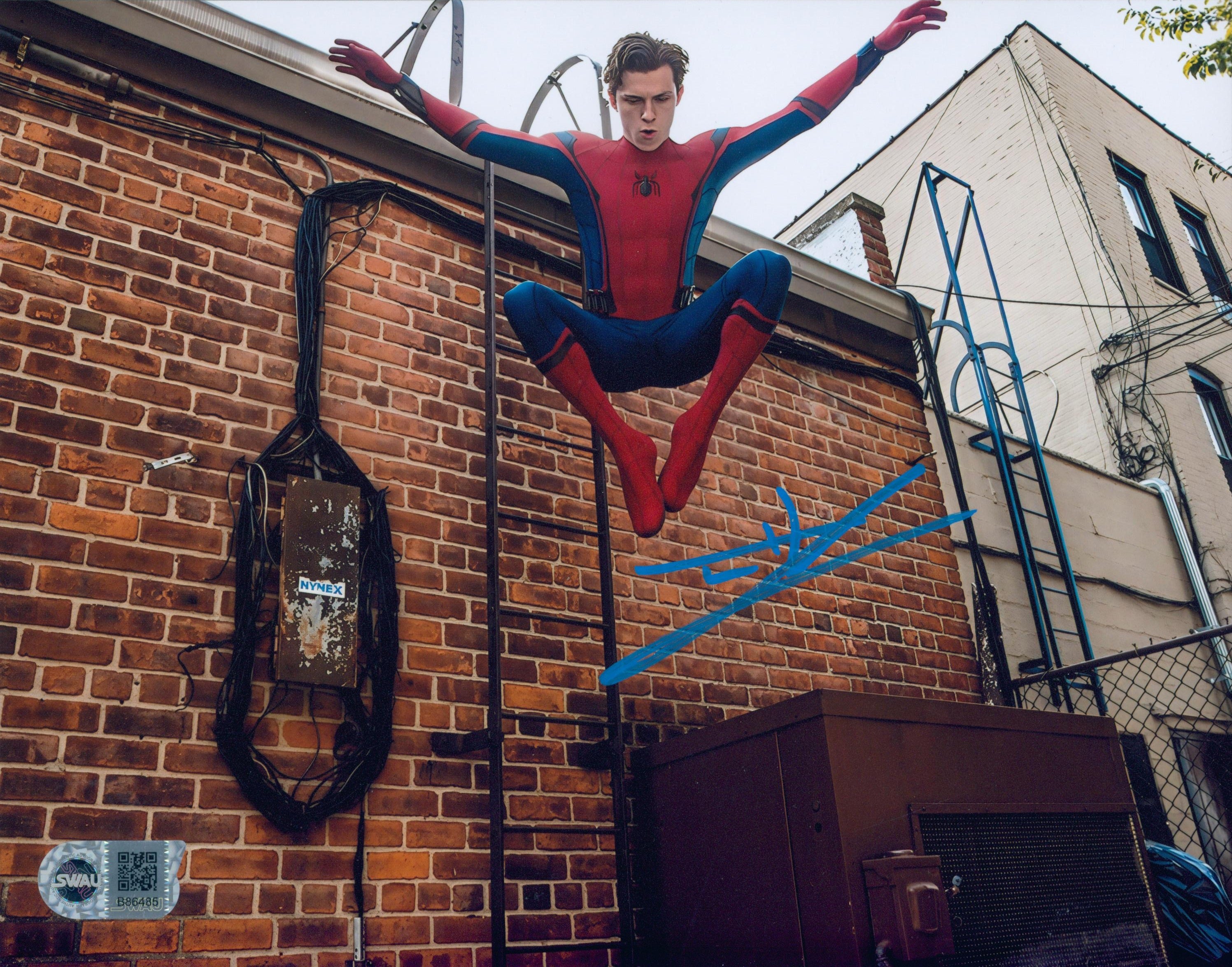 Tom Holland Signed 8x10 Photo - SWAU Authenticated - SWAU