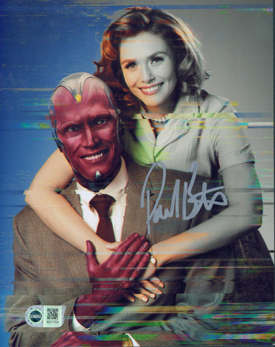 Paul Bettany Signed 8x10 Photo - SWAU Authenticated