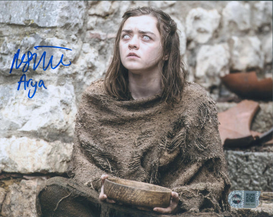 Maisie Williams Signed 8x10 Photo - SWAU Authenticated