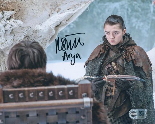 Maisie Williams Signed 8x10 Photo - SWAU Authenticated