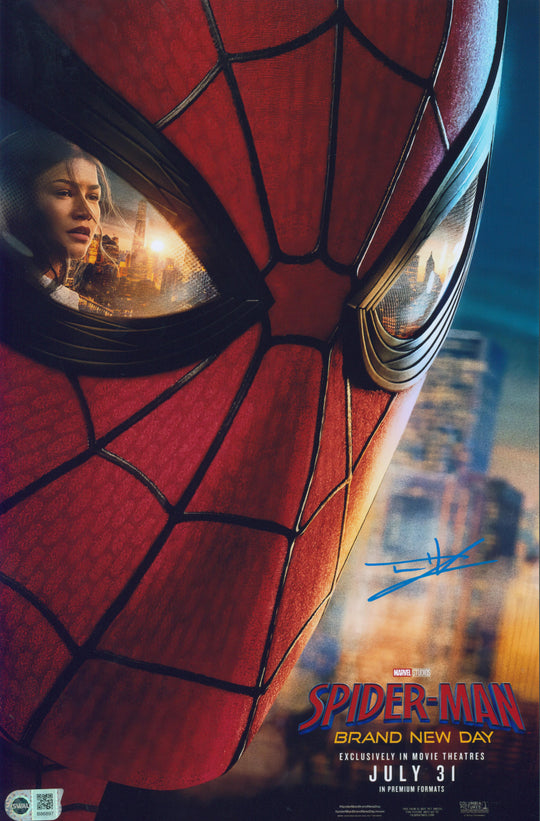 Tom Holland Signed 11x17 Photo - SWAU Authenticated