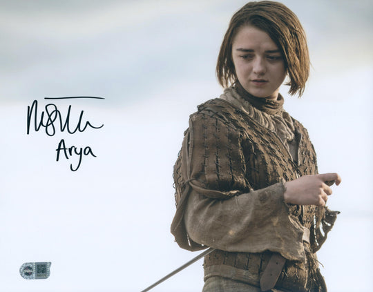 Maisie Williams Signed 11X14 Photo - SWAU Authenticated