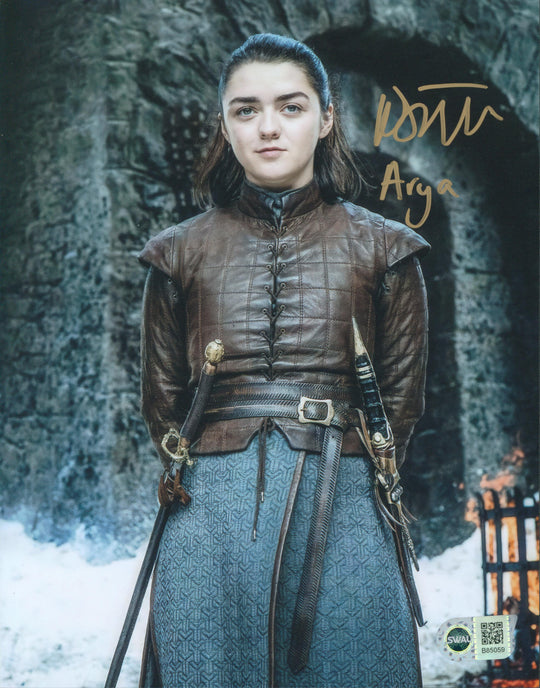 Maisie Williams Signed 8x10 Photo - SWAU Authenticated