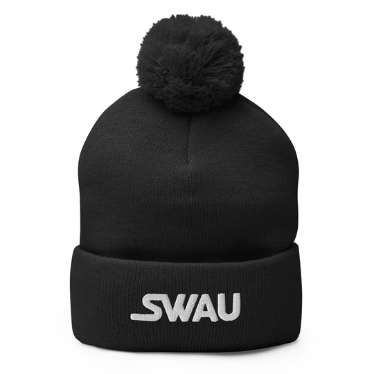 SWAU Pom-Pom Beanie